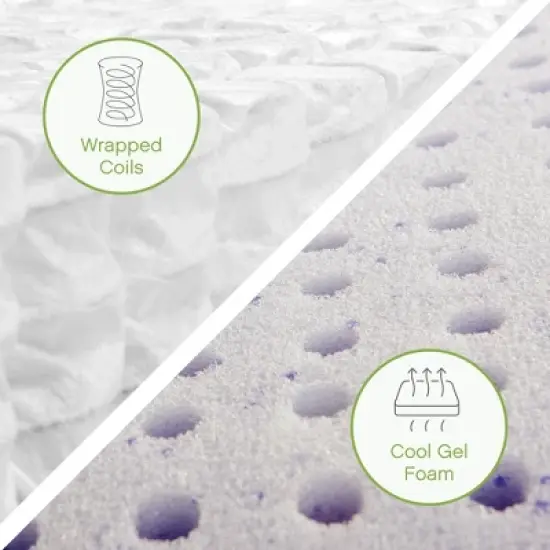 Mercer Cool Gel Memory Foam Innerspring Hybrid 12-inch Mattress image {3}