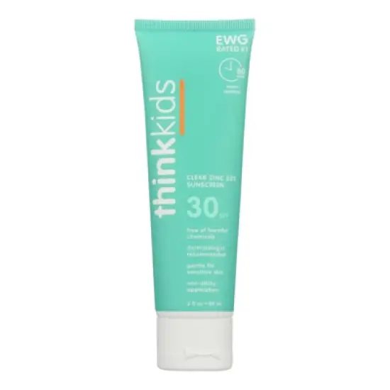 ThinkSun Kids Sunscreen SPF 30 Clear Zinc - 3 fz image {3}