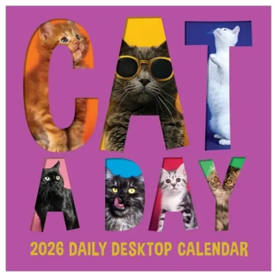 TF Publishing 8.75"x5.5" 2026 Cat A Day Daily Desktop Calendar image {3}