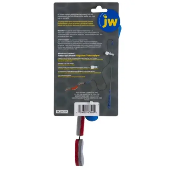 JW Pet Wool-ee Crawler Telescopic Wand Cat Toy image {4}