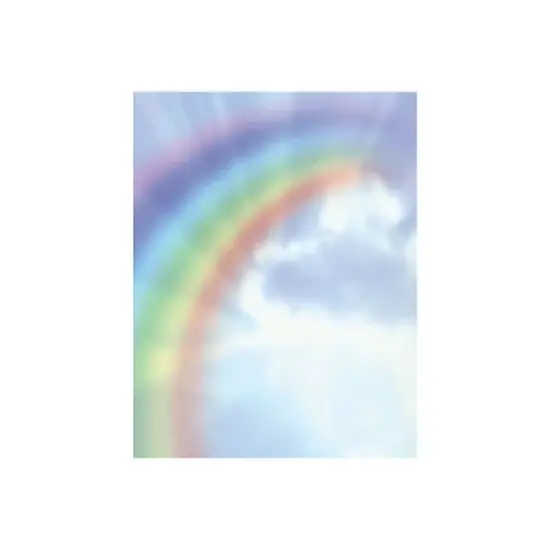 Great Papers! Rainbow Bright Letterhead 8.5" x 11" 80 count (2013193) image {1}