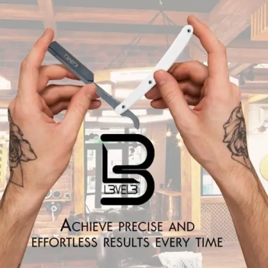 L3 - Level 3 Turkish Razor - Rust Free Straight Edge Razor (Red) image {7}