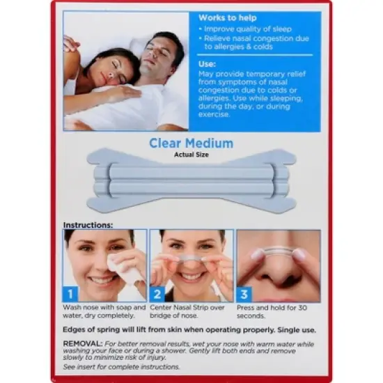Leader Nasal Strips 30 ea image {2}