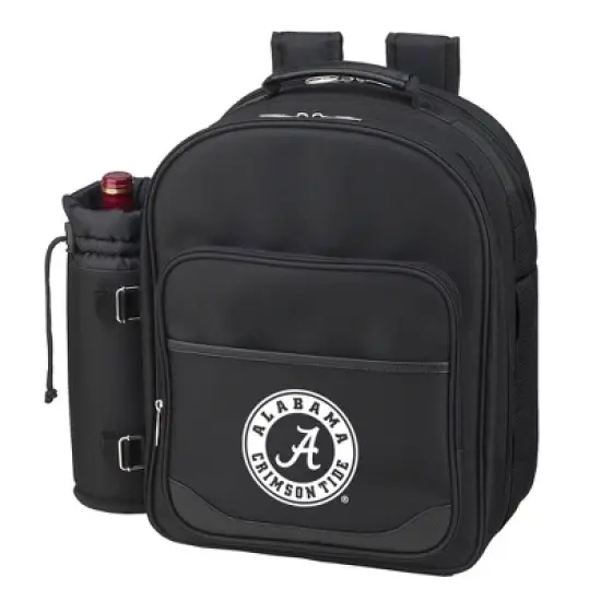NCAA Alabama Crimson Tide Two Person Picnic Backpack with Soft Sided Cooler image {4}
