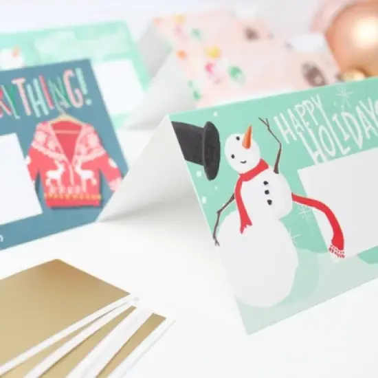 Assorted Holiday Scratch off Mini Note Cards image {5}