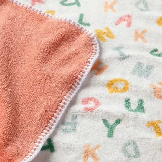 Plush Baby Blanket - Alphabet - Cloud Island&trade; image {2}