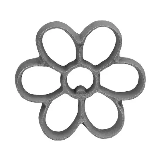 O'Creme Rosette-Iron Mold, Medium Daisy Cast Aluminum image {2}