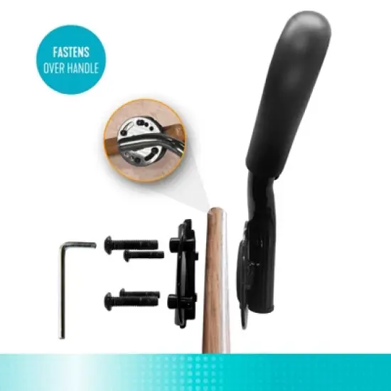 Stander Lever Extender Plus, Oversized Handle and Secure Fit for Recliner Chairs, Black image {4}
