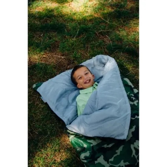 Pacific Play Tents Kids Green Camo Camping Kit image {9}