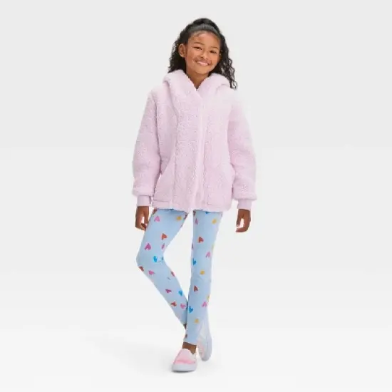  Girls' Cozy Faux Shearling Jacket - Cat & Jack&trade; image {2}