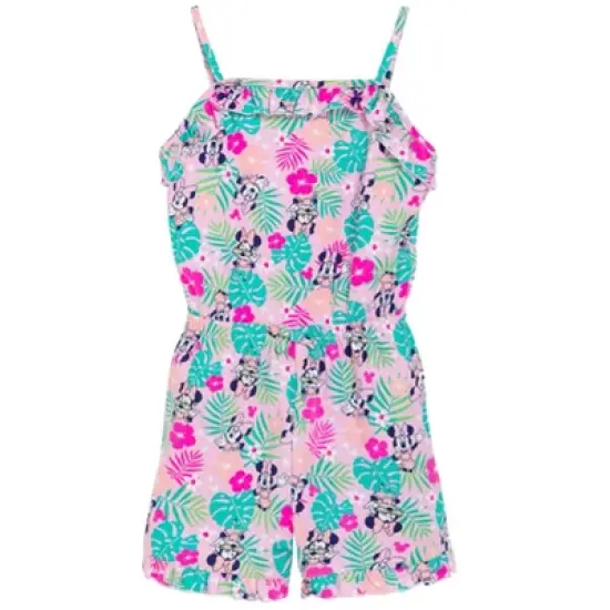 Disney Minnie Mouse Girls Sleeveless Romper Toddler image {8}