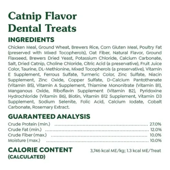 Greenies Catnip Flavor Dental Cat Treats image {11}