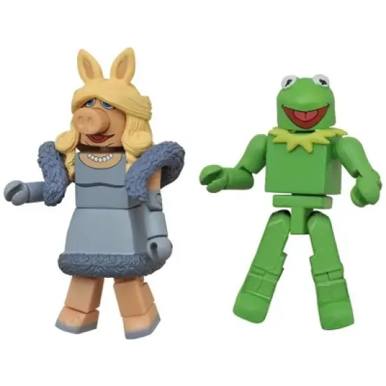 Diamond Comic Distributors, Inc. Muppets Minimates Series 1 2-Pack: Kermit & Miss Piggy image {1}