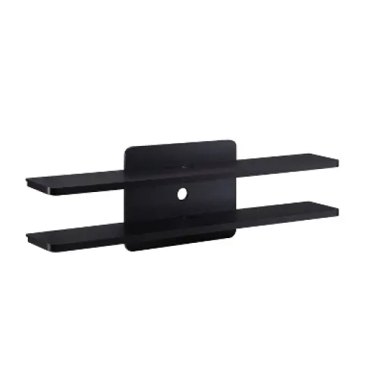 Mater 2 Tiers Open Shelves Floating Console Fits Tv's Up To 65" - HOMES: Inside + Out image {6}