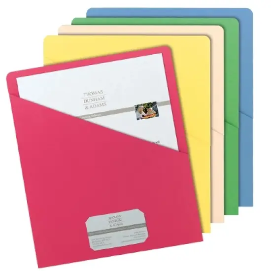 Smead Organized Up Slash Jacket, Letter Size, 25 per Pack image {1}