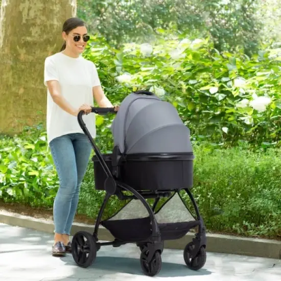 Delta Children Revolve Reversible Stroller image {3}