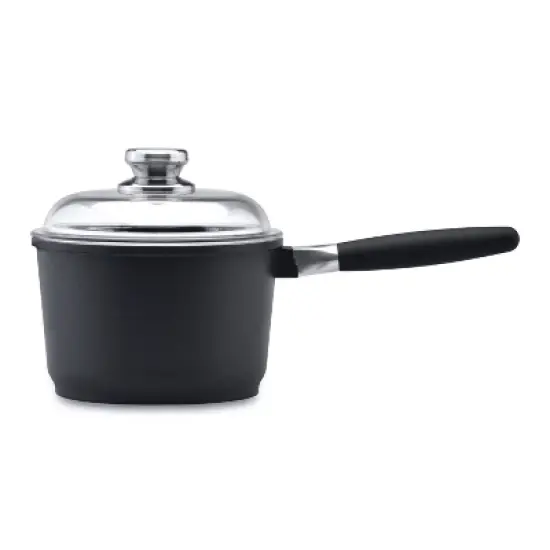 BergHOFF Scala Non-stick Cast Aluminum Saucepan, Detachable Handle, Glass Lid image {6}