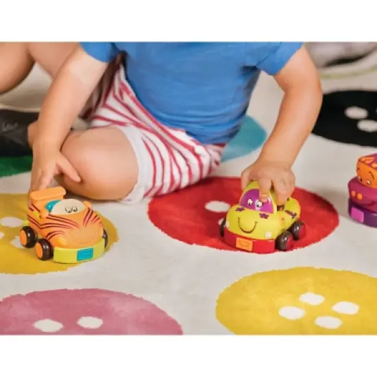 B. Toys 4 Pull-Back Toy Vehicles - Wheeee-ls! image {2}