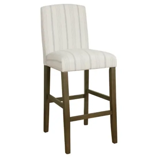 29" Curved Top Barstool - HomePop image {10}