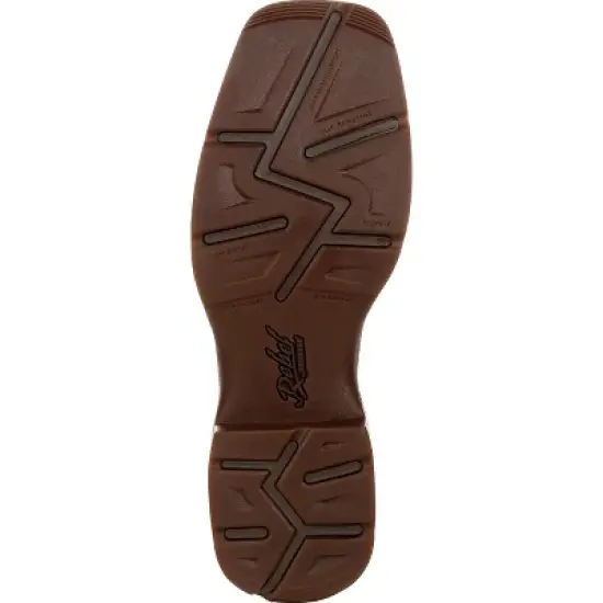 Men's Brown Rebel by Durango Coffee & Cactus Pull-On Western Boot Size 8.5 image {1}