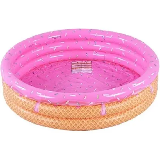 Gymojoy Ice Cream Inflatable Water Pool in Summer image {1}