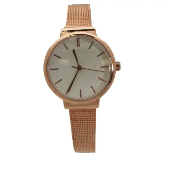Olivia pratt small face with mesh band watch image {6}