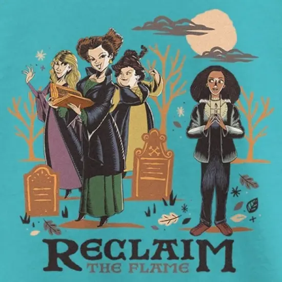 Girl's Hocus Pocus 2 Reclaim the Flame T-Shirt image {1}
