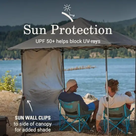 Coleman OASIS Lite 7 x 7 Canopy with Sun Wall image {5}