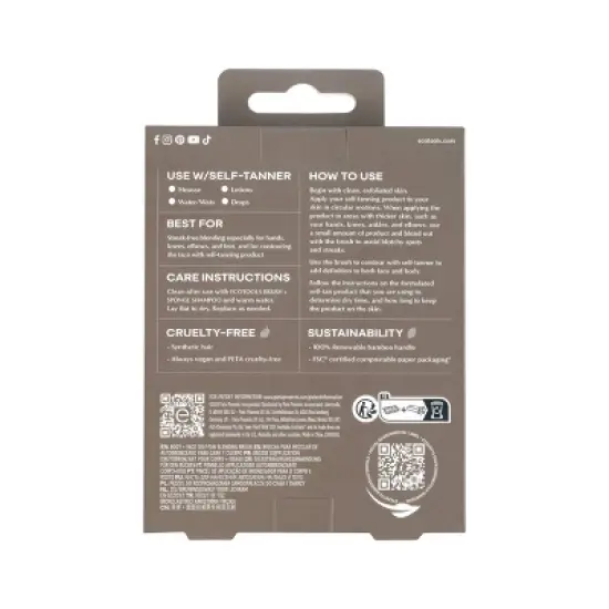 EcoTools Good Tan Body + Face Self-Tan Blending Brush image {6}