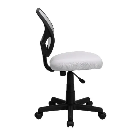 Emma and Oliver Mid-Back Mesh Swivel Task Office Chair with Curved Square Back image {7}