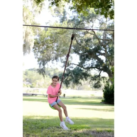 Flybar Swurfer Disco Disc Swing with 8' Climbing Rope image {5}