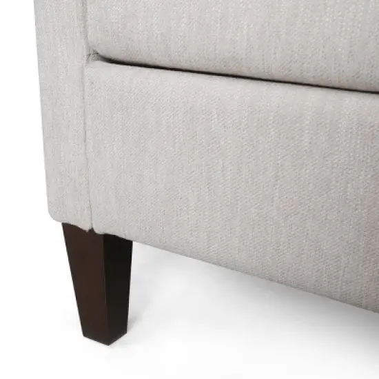 Dupont Contemporary 3 Seater Fabric Sofa - Christopher Knight Home image {6}