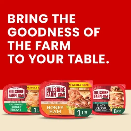 Hillshire Farm Ultra Thin Honey Ham - 16oz image {7}