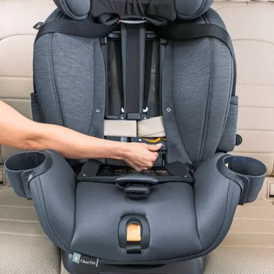 Chicco OneFit LX ClearTex All-in-One Convertible Car Seat - Smoke image {4}