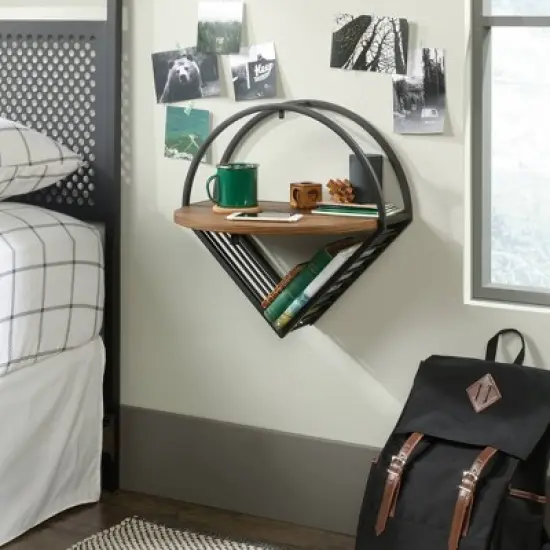 Boulevard Cafe Hanging Nightstand Black - Sauder image {4}