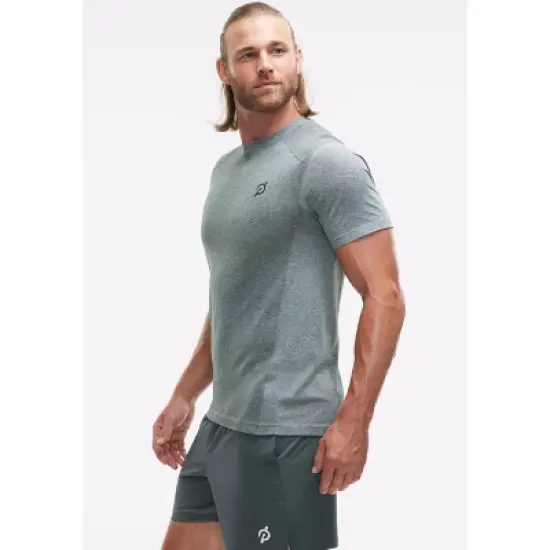 Peloton Men's Seamless Short Sleeve, Urban Green image {1}