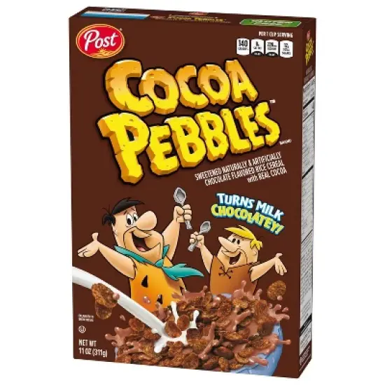 Post Cocoa PEBBLES Breakfast Cereal - 11oz image {2}