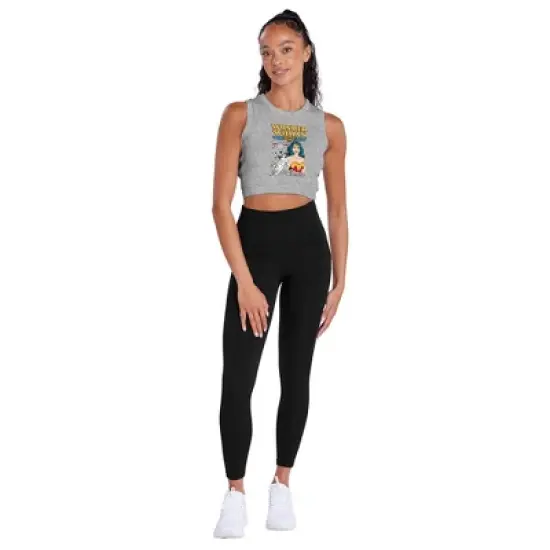 Women's Duo Sleeveless Crop Top Tank image {3}