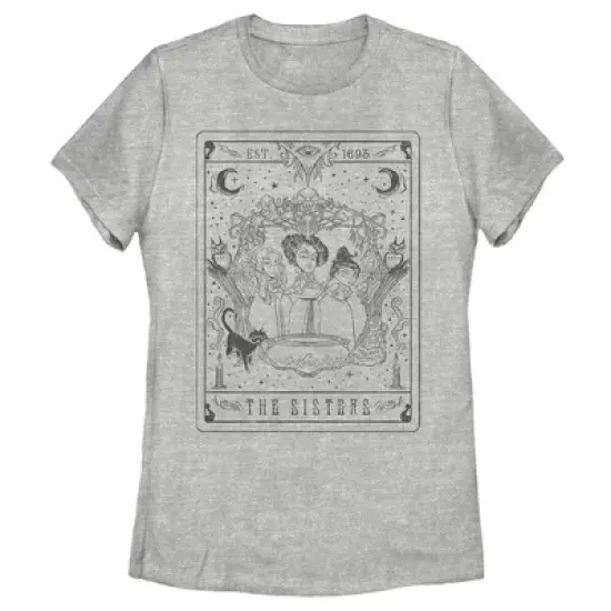 Women's Hocus Pocus Sanderson Sister Tarot Card T-Shirt image {3}
