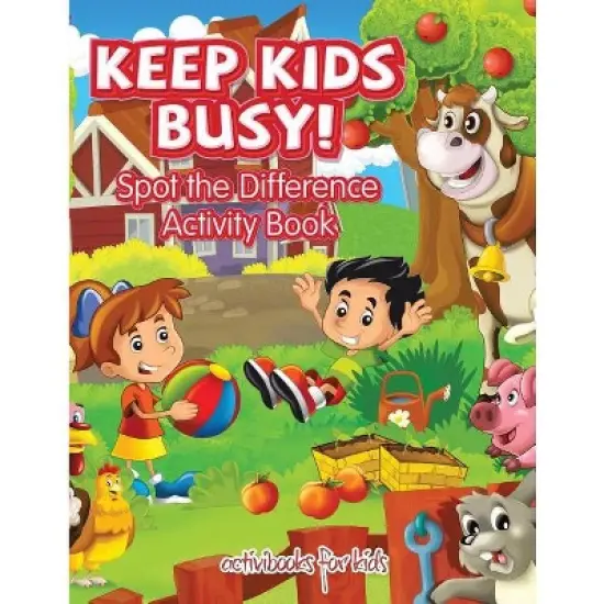 Keep Kids Busy! Spot the Difference Activity Book - by  Activibooks For Kids (Paperback) image {1}
