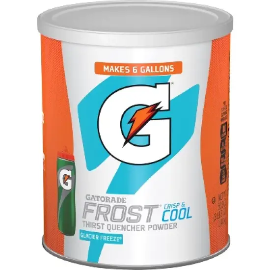 Gatorade Frost Glacier Freeze MS Cannister Sports Drink - 50.9oz image {9}