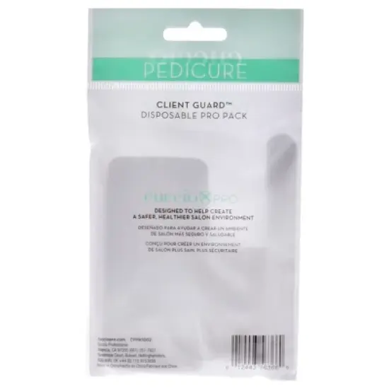 Cuccio Pedicure Client Guard Disposable Pro Pack - Foot Spa Pedicure Kit - 4 pc image {3}