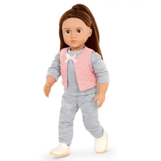 Our Generation Super Cute Tracksuit Outfit for 18" Dolls image {1}