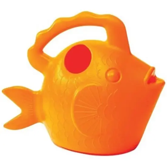 Novelty Squirt Fish Kids Watering Can, Orange, 0.75 Gallon image {3}