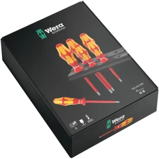 Wera 160I/6 VDE-Insulated Screwdriver - Set image {1}