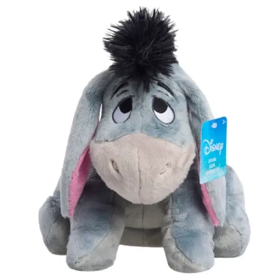Disney Eeyore Plush: Polyester Stuffed Donkey, 12" Character Doll image {4}