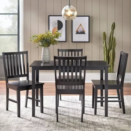 Set of 4 Contemporary Shaker Dining Chairs - Buylateral image {2}