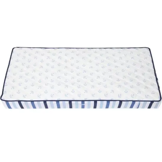 Bacati - Little Sailor Changing Pad Cover image {7}