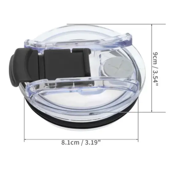 Unique Bargains Portable Tumbler Lid 1 Pc image {1}