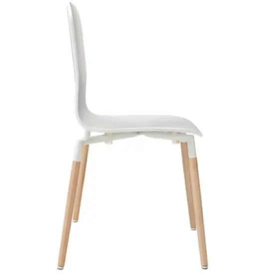 Stack Dining Chairs Wood - Modway image {2}